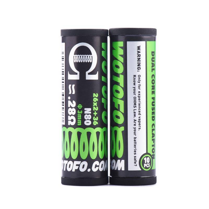 Wotofo Dual Core Fused Clapton 26x2+36 0.28ohm (10pcs)