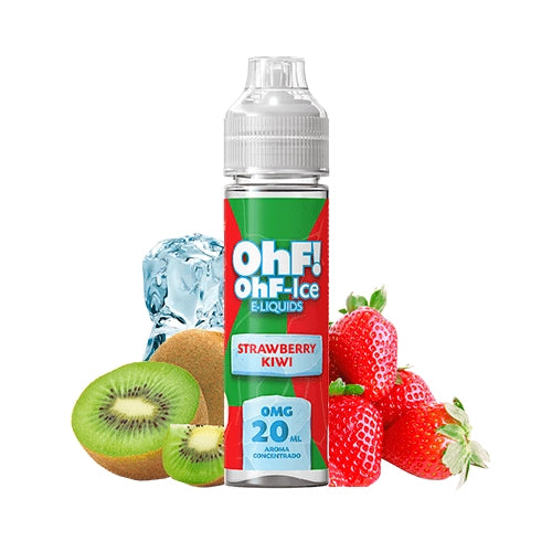 OhF! Iced Strawberry & Kiwi Concentrate 20ml Long Fill