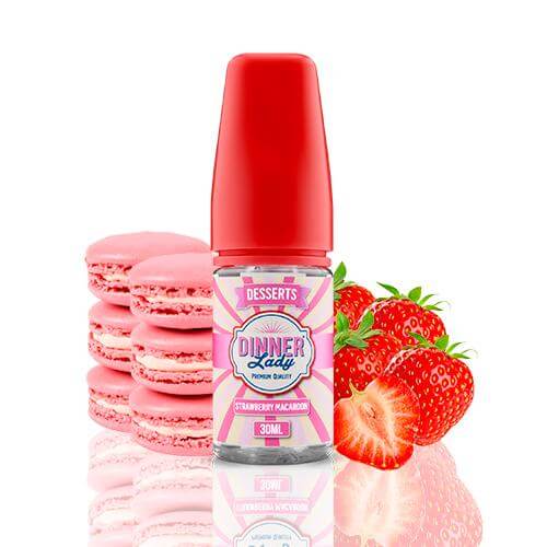 Dinner Lady - Strawberry Macaroon 30ml Flavour Concentrate