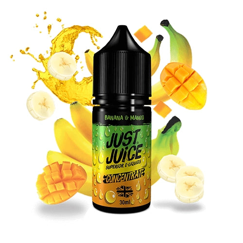 Just Juice - Μπανάνα &amp; Μάνγκο 30ml Συμπύκνωμα