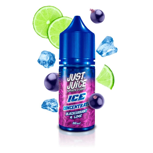 Just Juice - Ice Blackcurrant Lime Concentrate 30ml