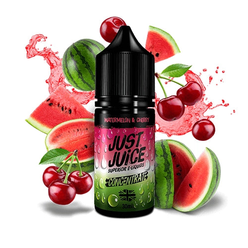 Just Juice - Καρπούζι &amp; Κεράσι 30ml Συμπύκνωμα