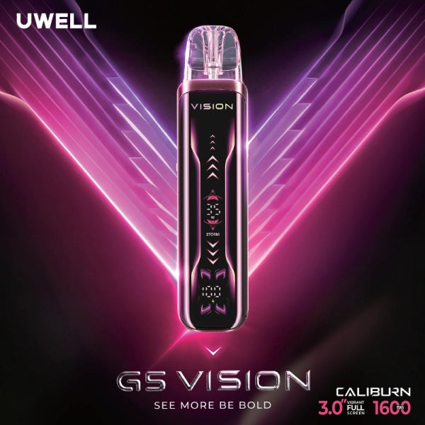 Uwell Caliburn G5 Vision Kit colour range
