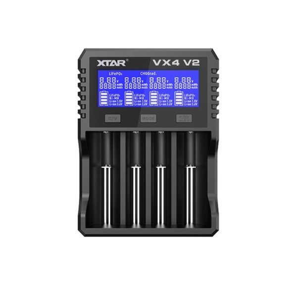 Xtar VX4 V2 4-slot smart battery charger