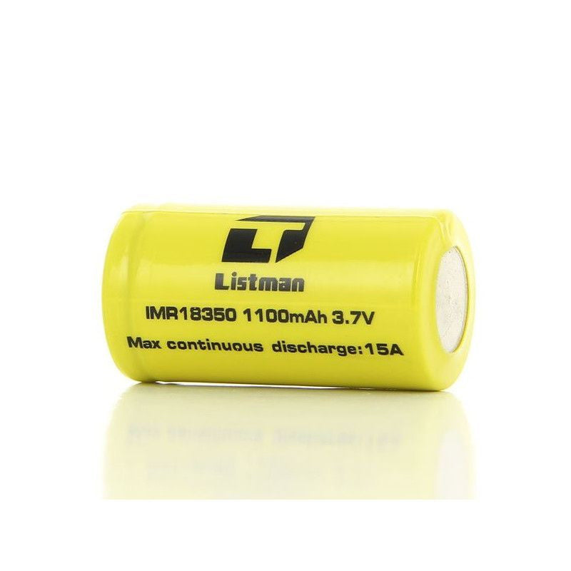 Listman 18350 1100mAh 15A Battery
