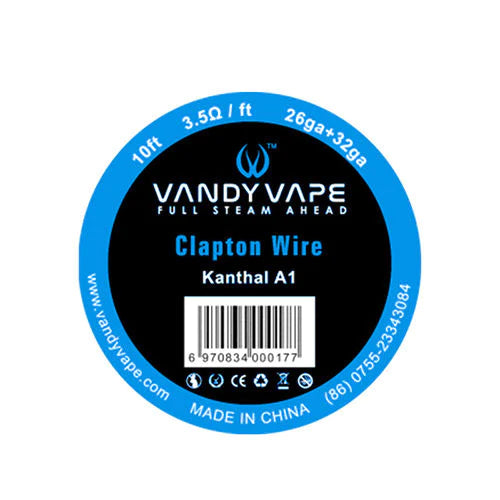 Vandy Vape - Kanthal A1 Clapton Wire 26ga+32ga 10ft